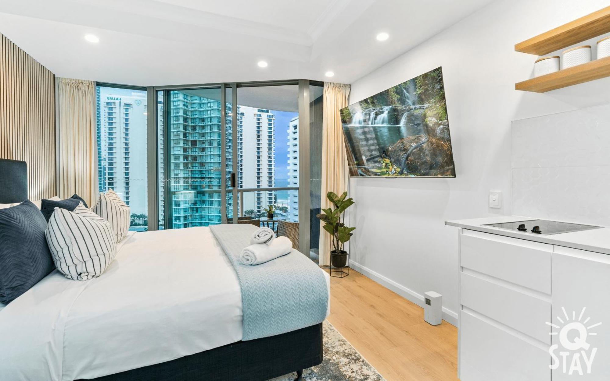 Legends Apartments - Qstay 골드코스트 외부 사진